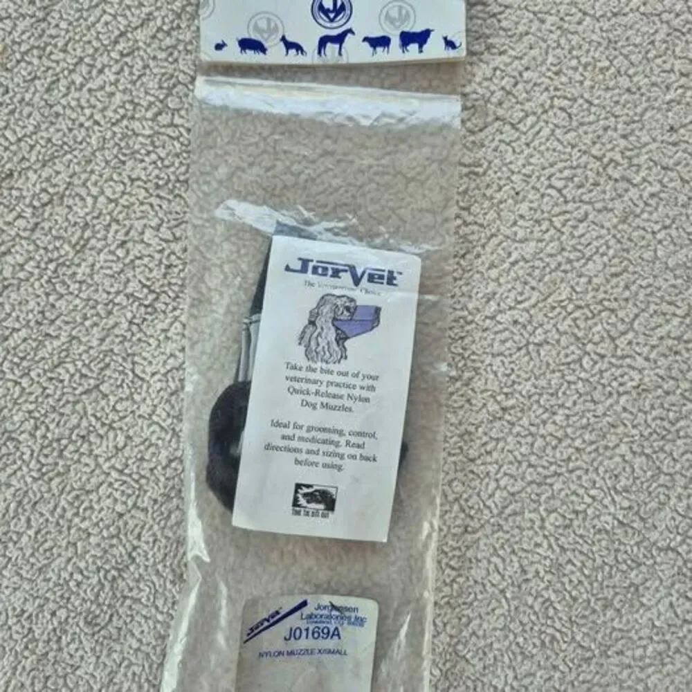 JorVet Nylon Dog Muzzle, Extra Small
